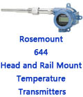 Rosemount 644 Head and Rail Mount Temperature Transmitters