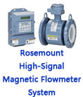 Rosemount High-Signal Magnetic Flowmeter System 